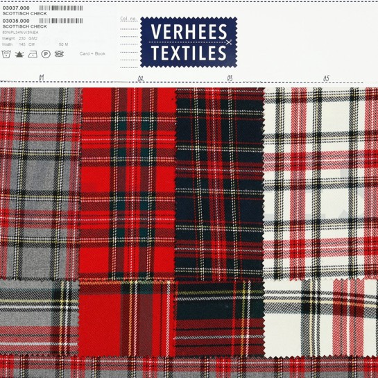 SCHOTTISCHES KARO GRAU #7