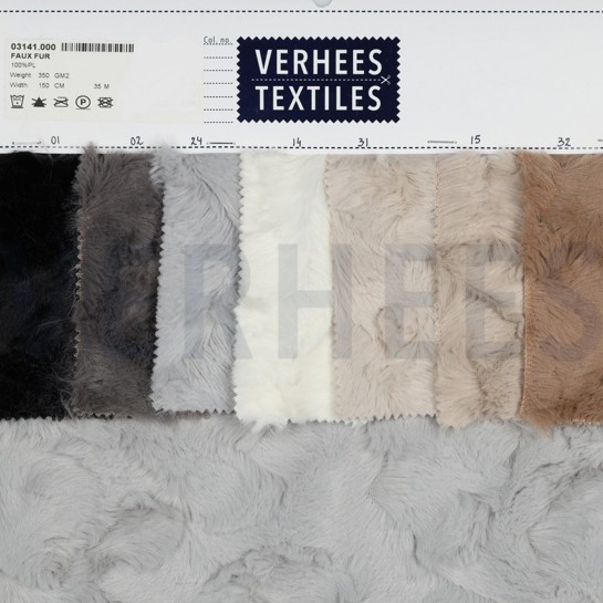 FAUX FUR AUBERGINE #7