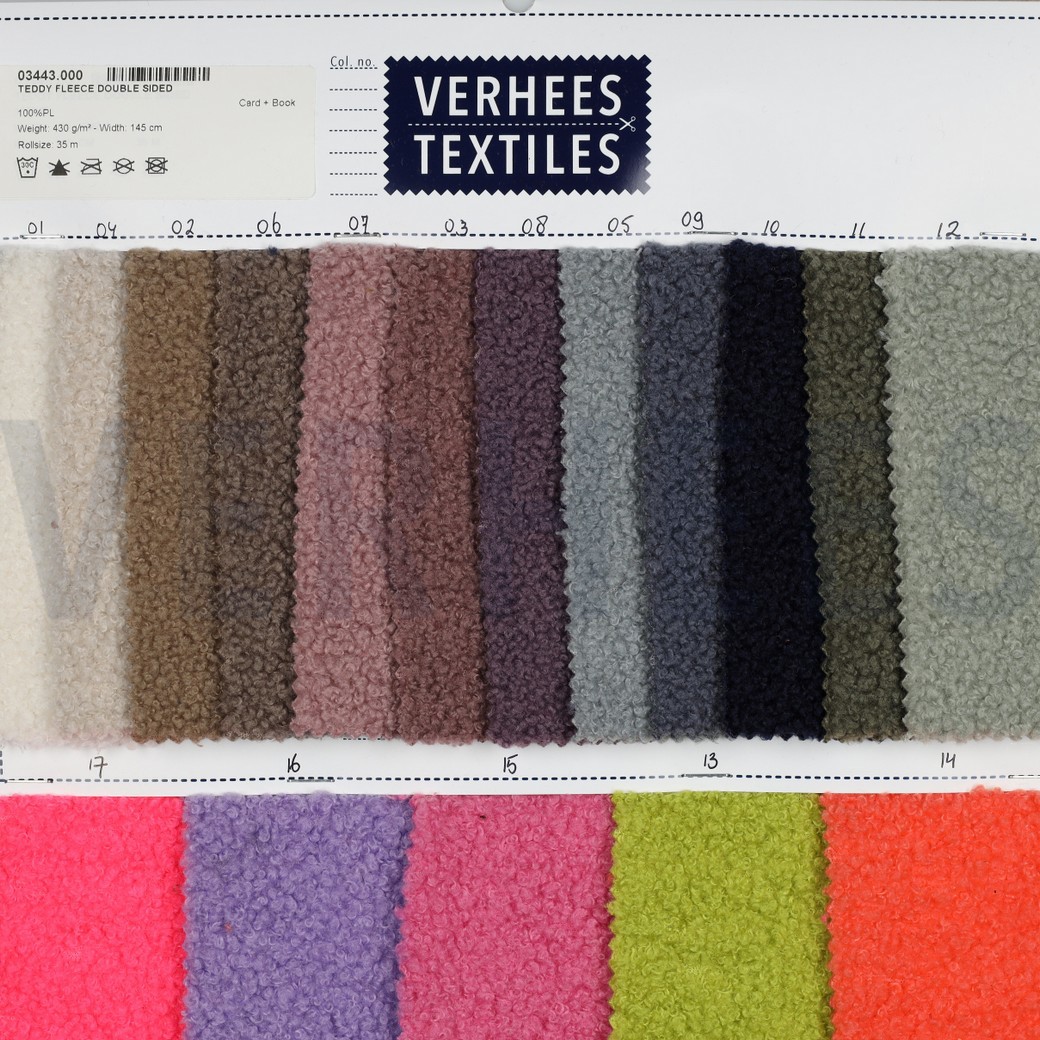TEDDY FLEECE DOUBLE SIDED ECRU #5
