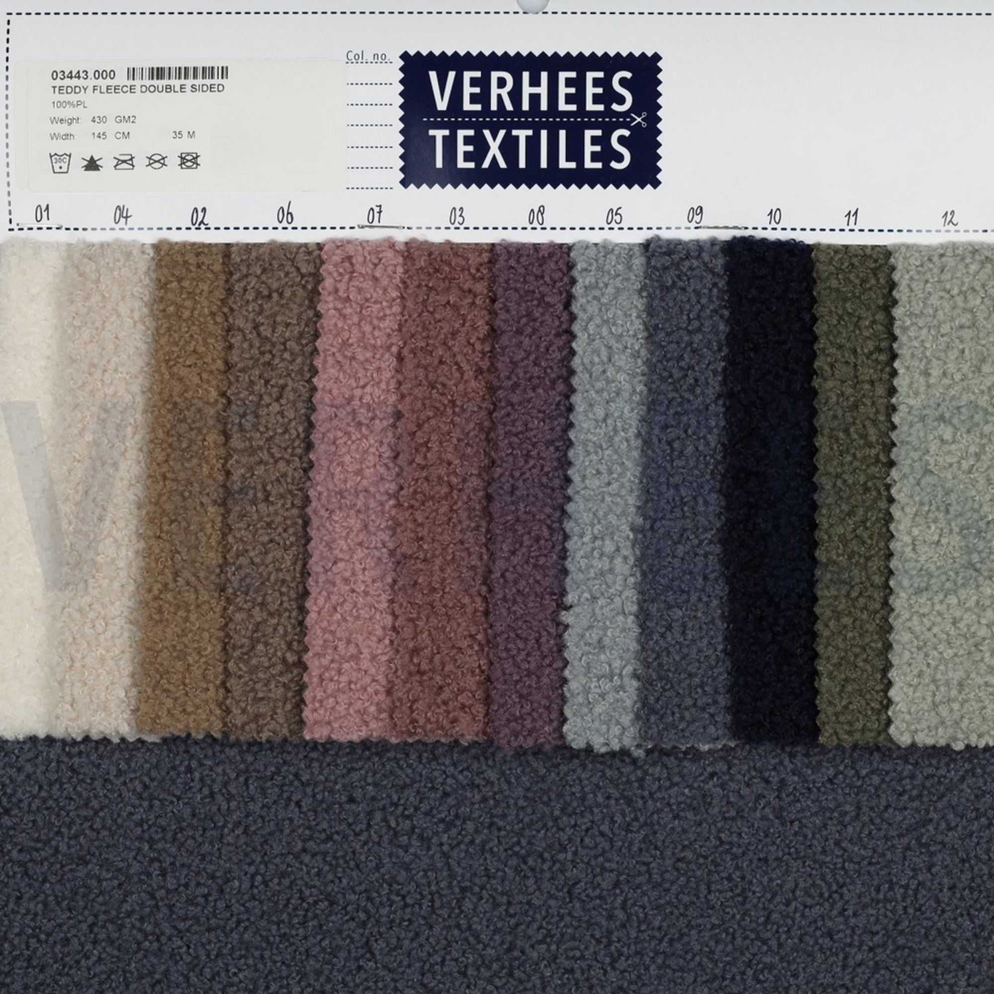 TEDDY FLEECE DOUBLE SIDED JEANS (high resolution) #5