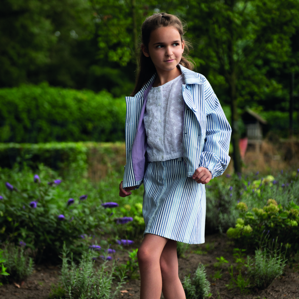 DENIM STRIPES JEANS #5