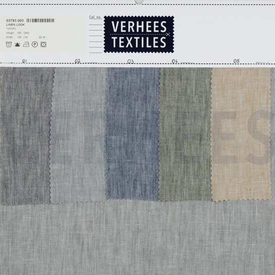 LEINEN LOOK GURKE MELANGE #7