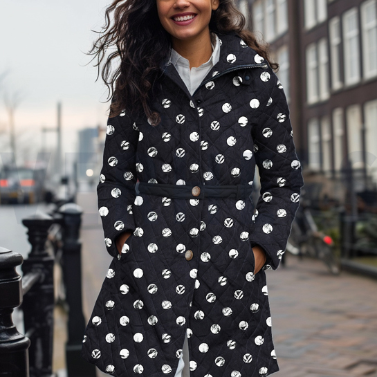 STEPPED FOIL DOT NAVY #7