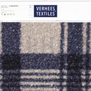 BOUCLE CHECK NAVY (thumbnail) #5