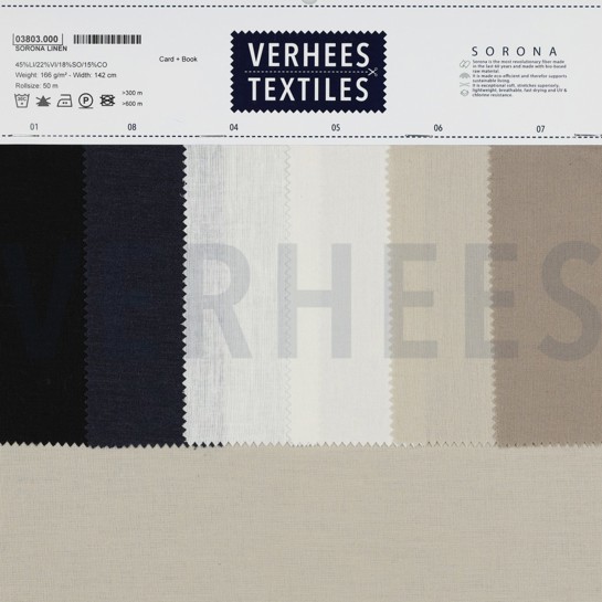 SORONA LINEN NAVY #7