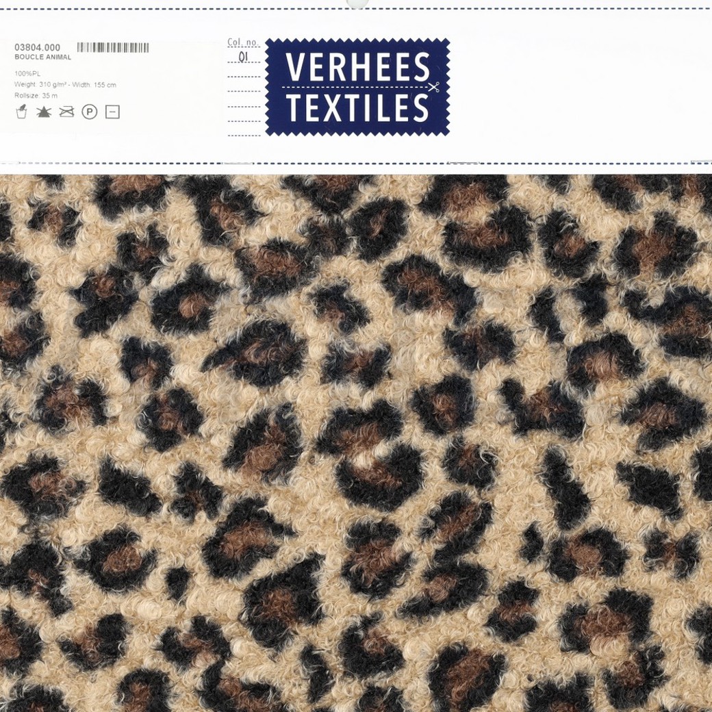 BOUCLE ANIMAL BROWN #5