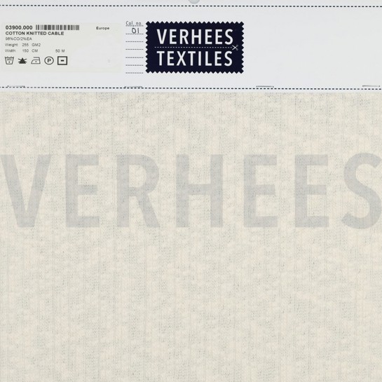 BAUMWOLLE GESTRICKT GEZOPFT NATUR #7