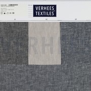 LINEN COTTON HERRINGBONE NAVY (thumbnail) #5