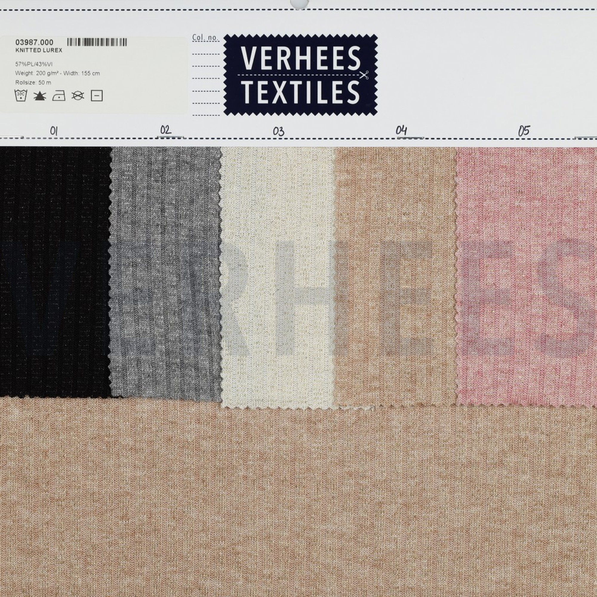 KNITTED LUREX ROSE GOLD LUREX (high resolution) #5