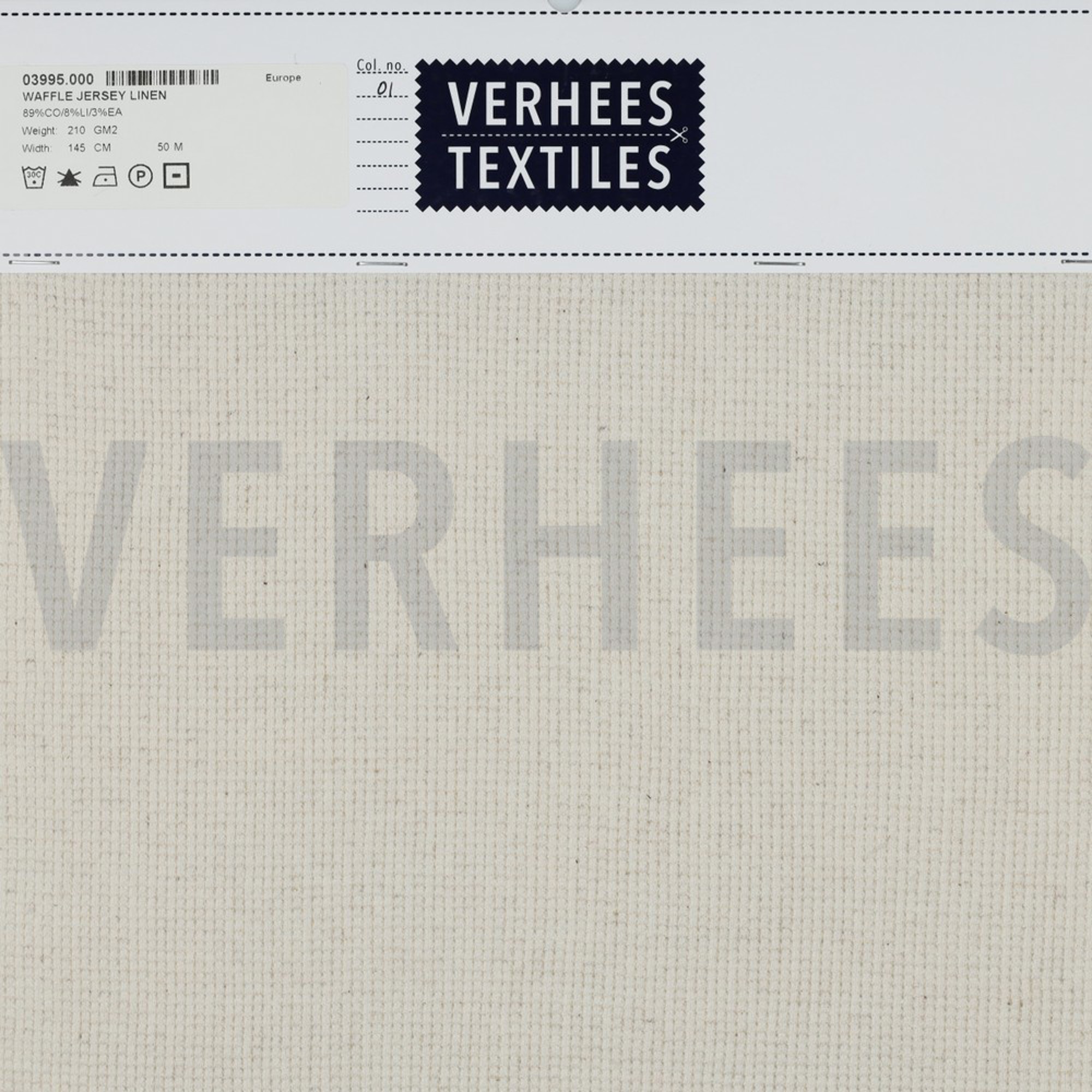 WAFFLE JERSEY LINEN NATURAL (high resolution) #5