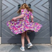 JERSEY GOTS POP BLOSSOM NERIDA HANSEN DARK PURPLE (thumbnail) #5