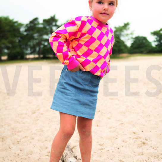 SOFT SWEAT RUITEN PERZIK / ROZE #7