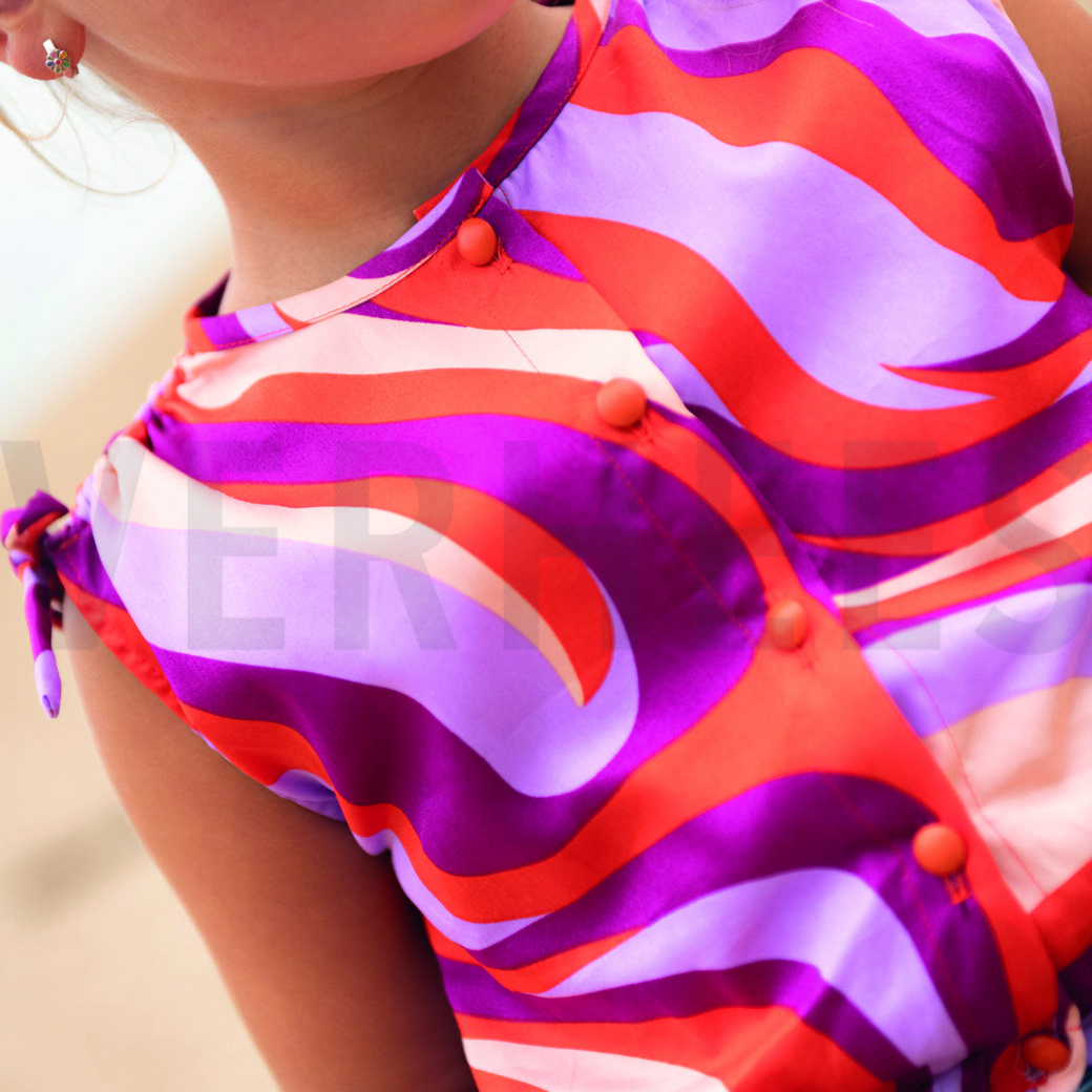 COTTON SATIN ABSTRACT BORDEAUX #5