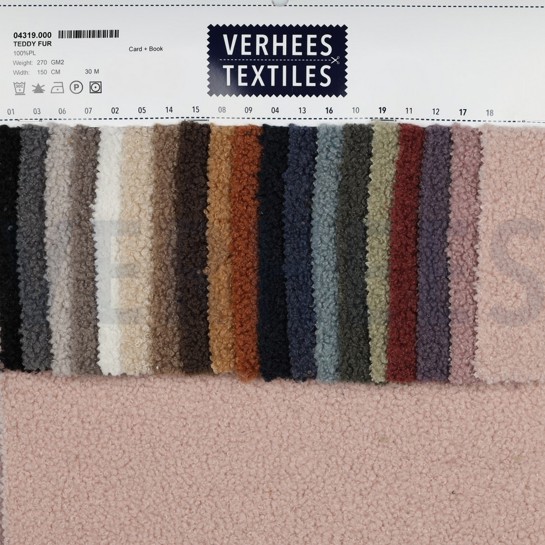 TEDDY FAUX FUR ROUGE #7