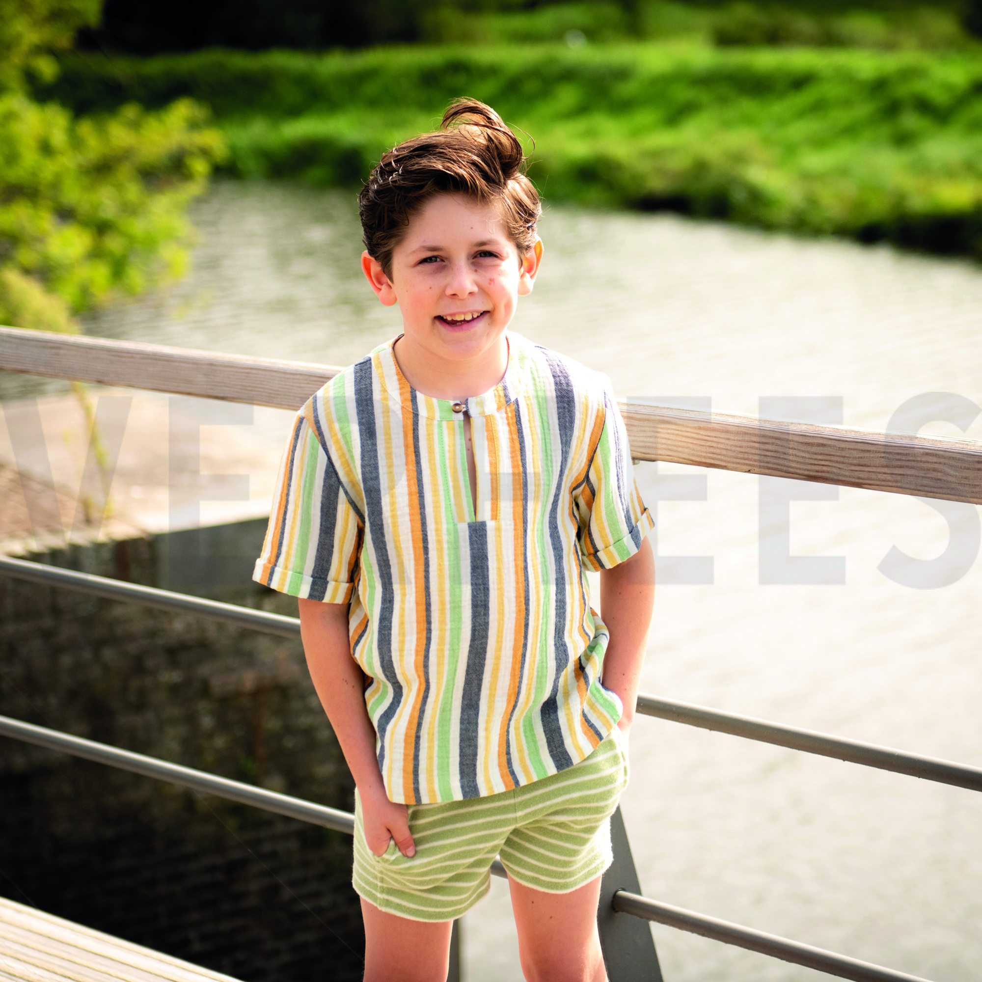 DOUBLE GAUZE YARN DYED STRIPES MULTICOLOUR (high resolution) #5