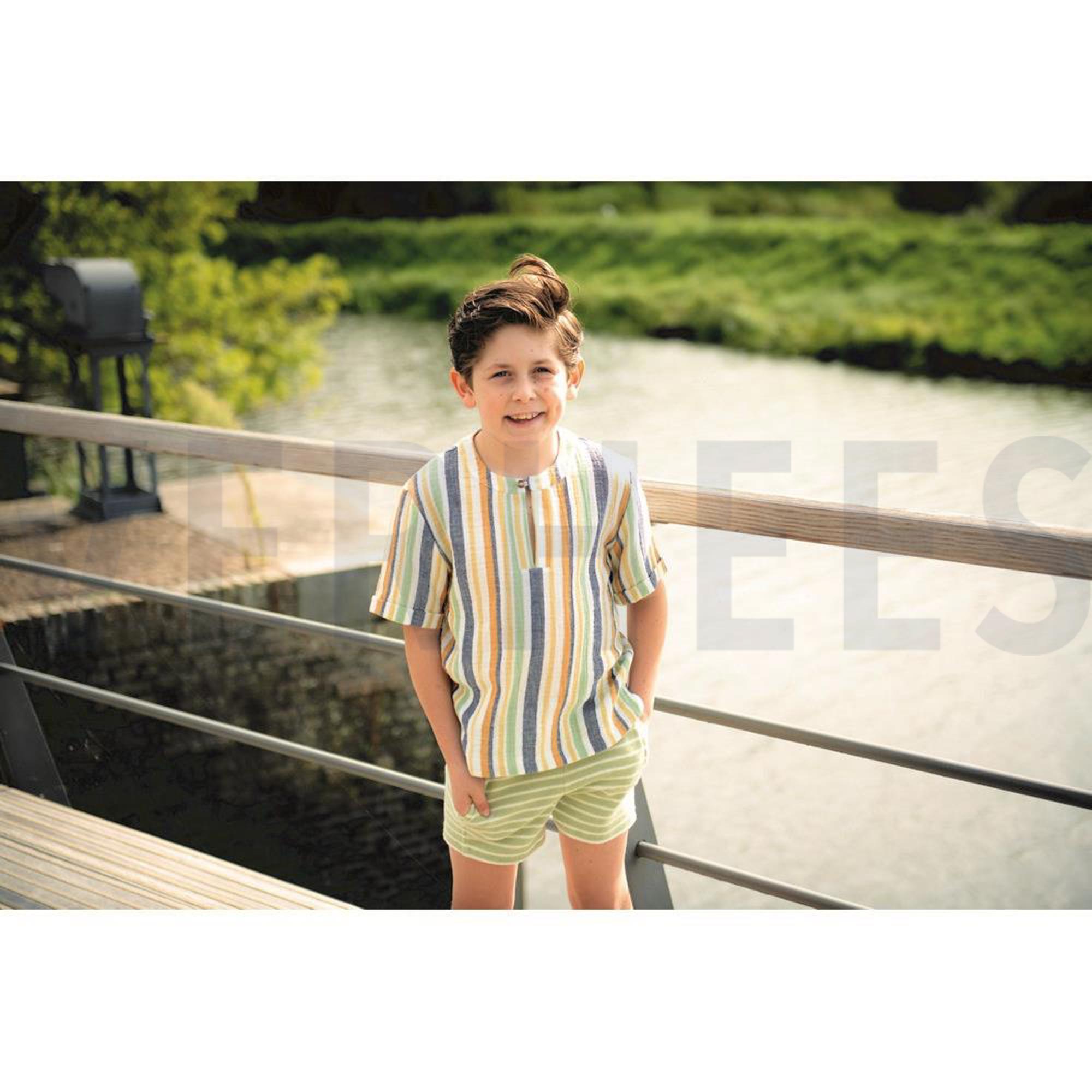 DOUBLE GAUZE YARN DYED STRIPE MULTICOLOUR (high resolution) #5