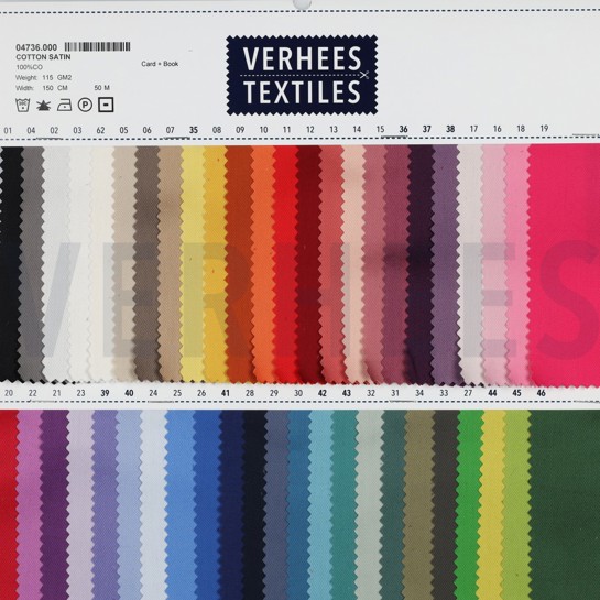 BAUMWOLLE SATIN KÖNIGSBLAU #7