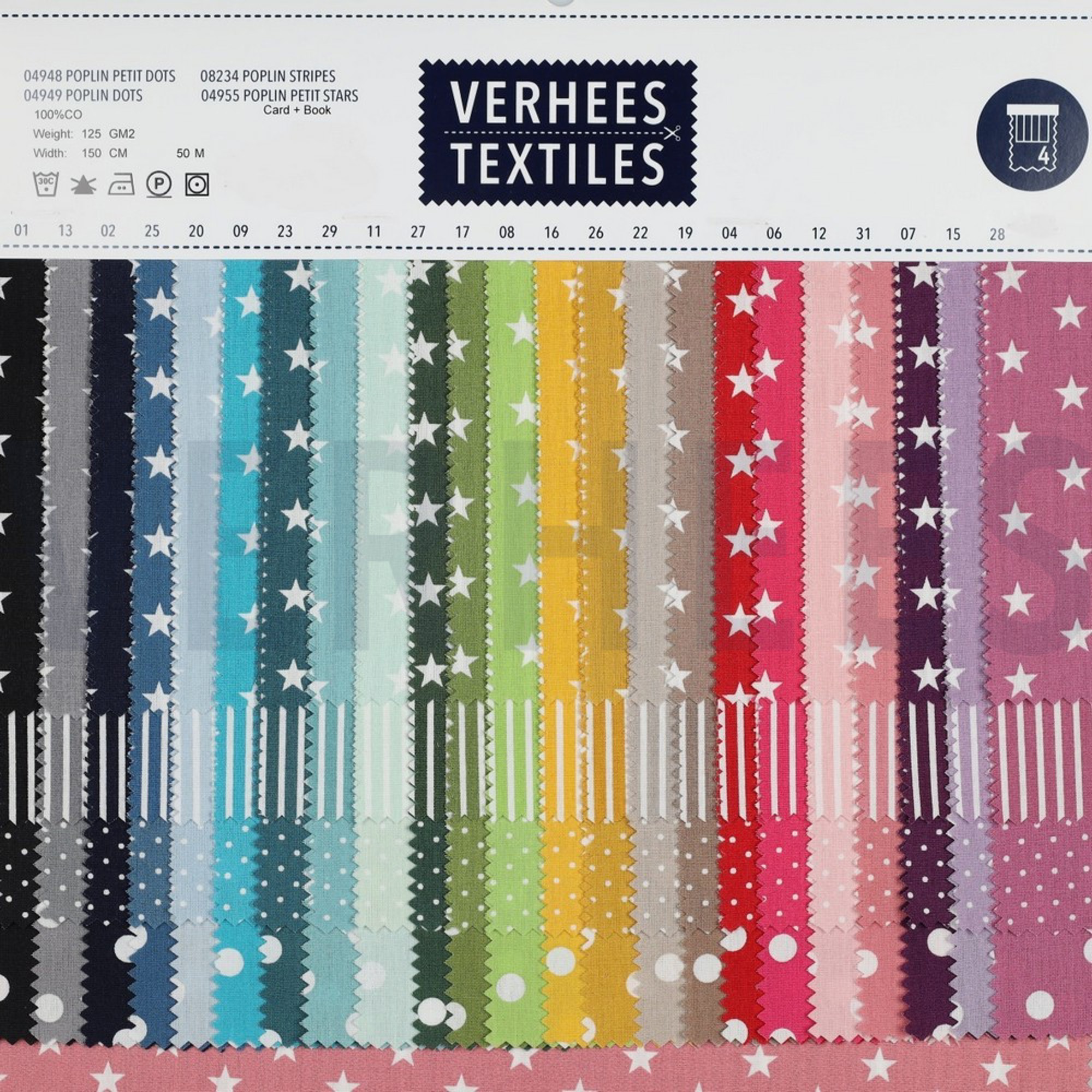 POPLIN PETIT DOTS OLD ROSE (high resolution) #5