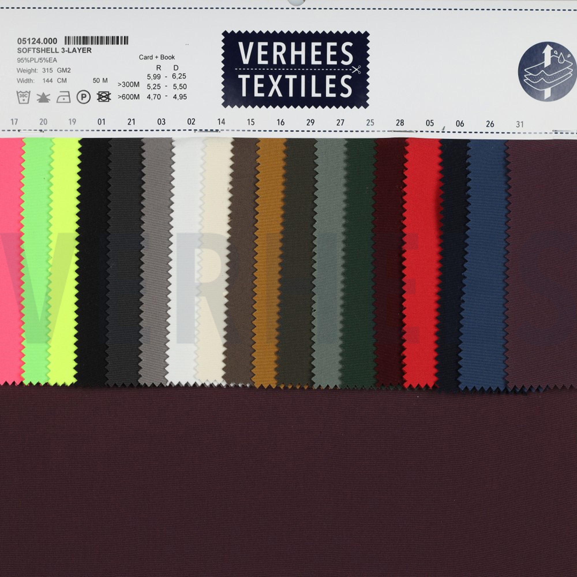 SOFTSHELL 3-LAYER BORDEAUX (high resolution) #5