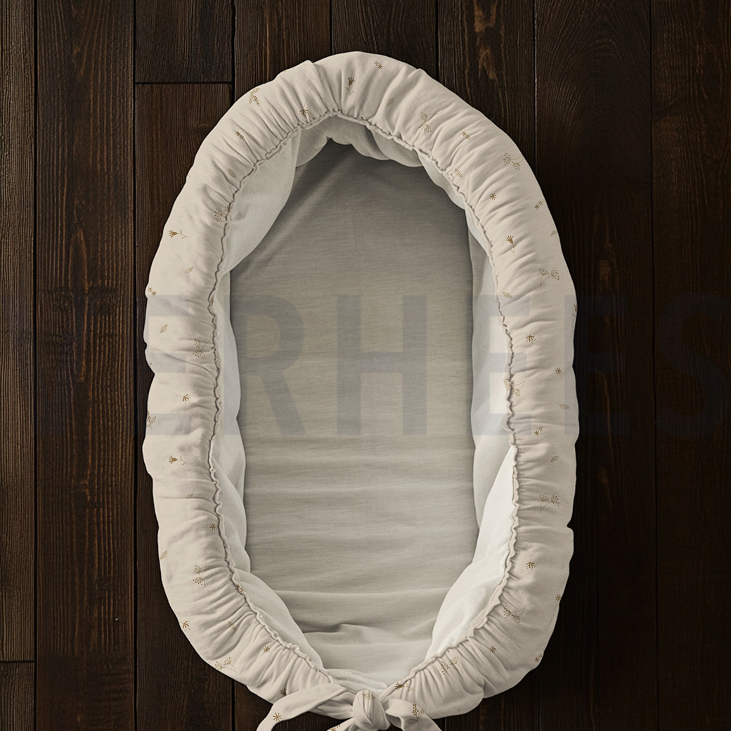 JERSEY GOTS NATURAL LEAVES NATURAL #5