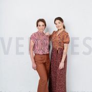 VISCOSE RADIANCE FLOWERS AND STRIPES RUST (thumbnail) #5