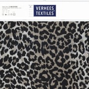 VISCOSE JERSEY DIGITAL ANIMAL SKIN BLACK (thumbnail) #5