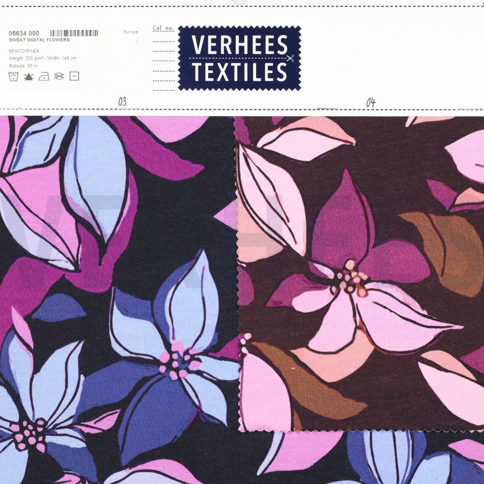 SWEAT DIGITAL FLOWERS NAVY (high resolution) #5