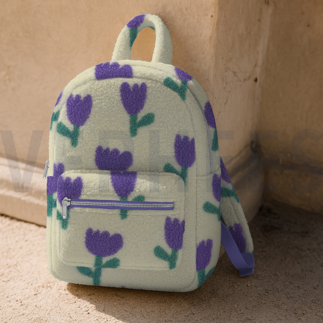 TEDDY JACQUARD FLOWERS OFF-WHITE #5