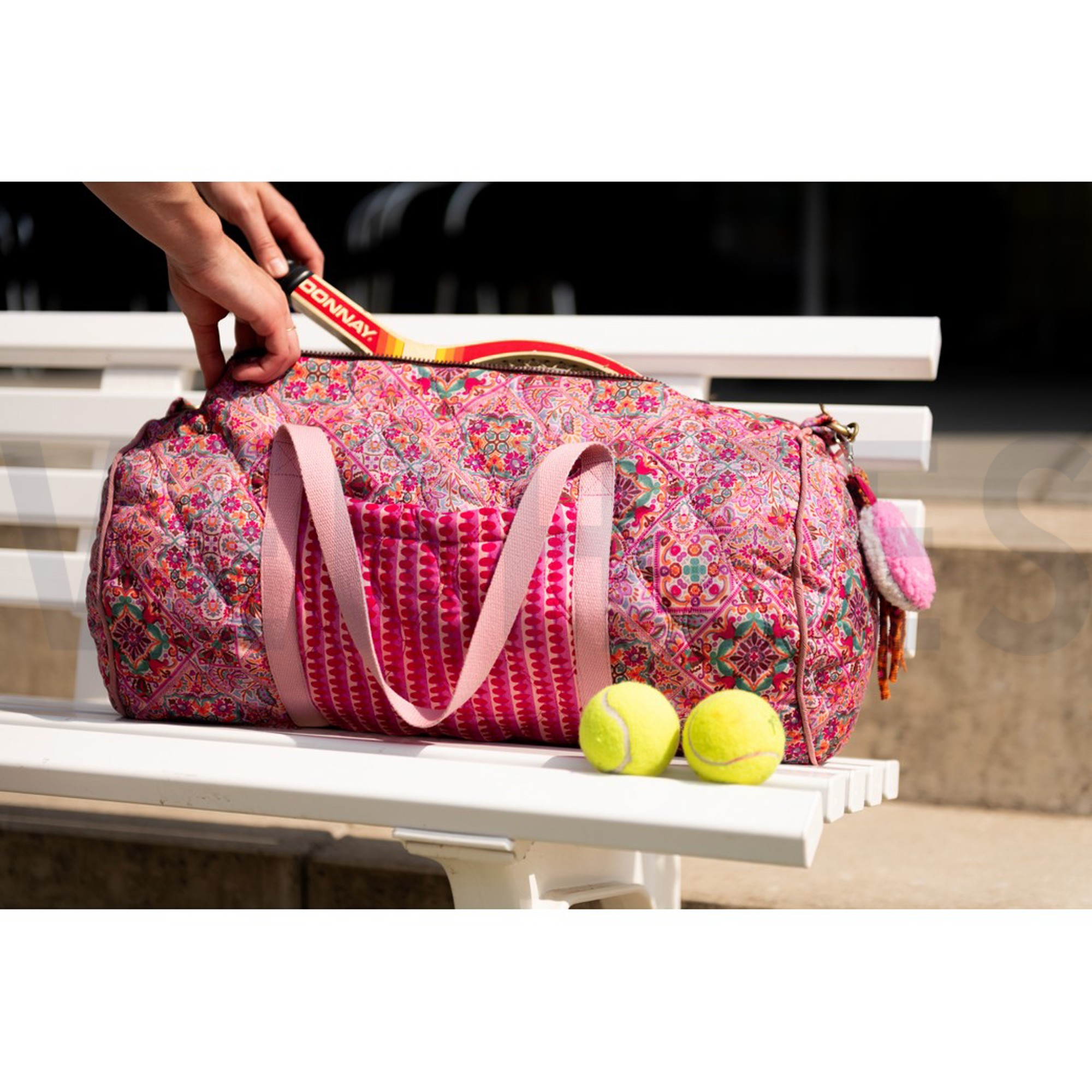 COTTON VOILE STEPPED DIGITAL PATCHWORK PINK (high resolution) #5