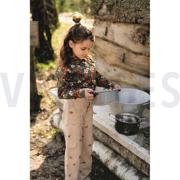 POPLIN WILD FLOWERS ARMY GREEN (thumbnail) #5