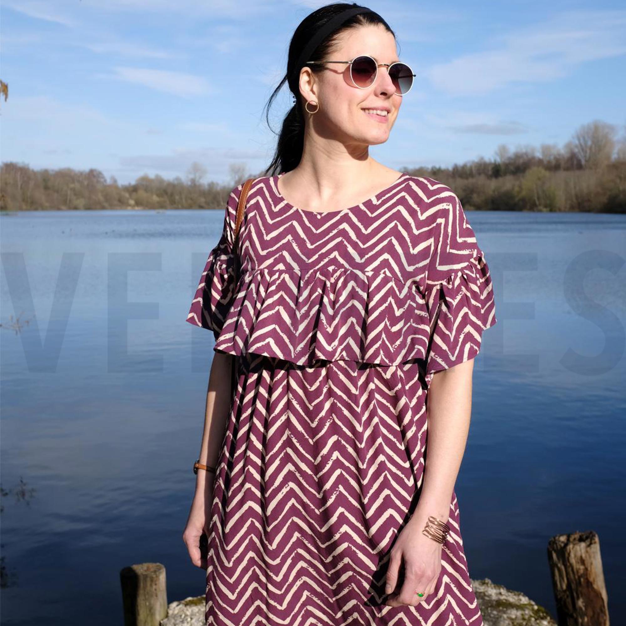 VISCOSE RADIANCE ZIG ZAG MAUVE (high resolution) #5