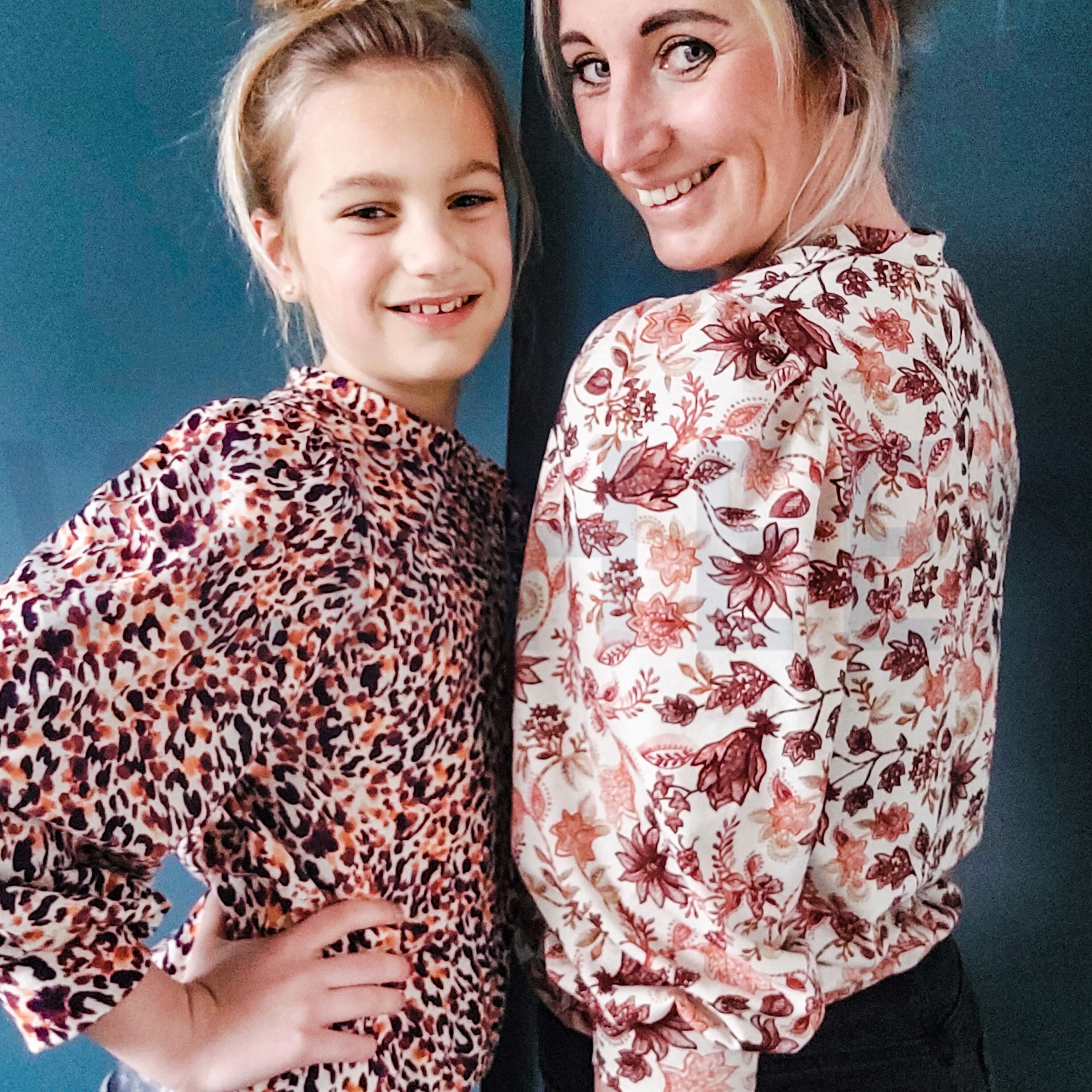 LINEN JERSEY DIGITAL LEOPARD PRINT GREEN (high resolution) #5