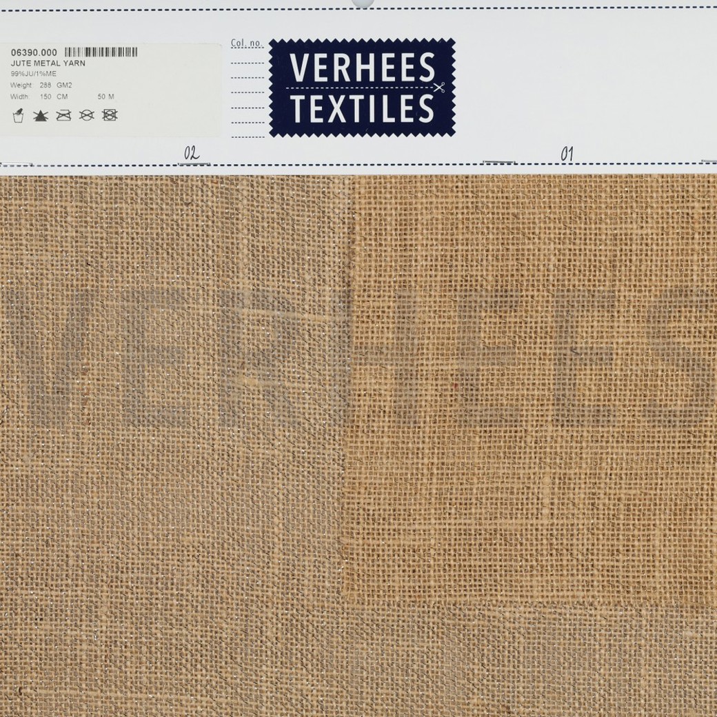 JUTE METAL YARN SILVER #5