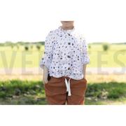 RIB JERSEY SPICKLES WHITE (thumbnail) #5