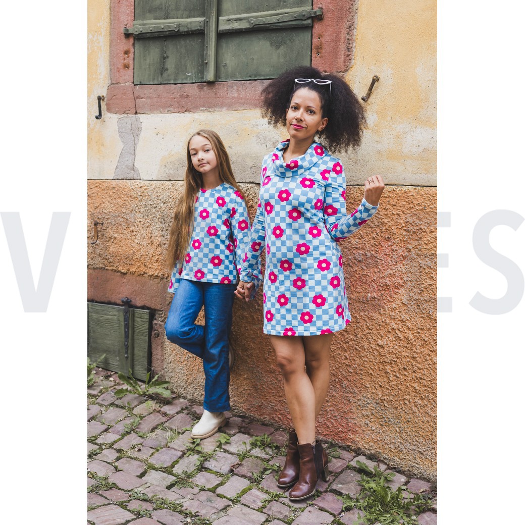 SOFT SWEAT FLOWERS GREEN #5