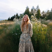 HANDCRAFTED BLOCK-PRINTED COTTON FLOWERS WHITE (thumbnail) #5