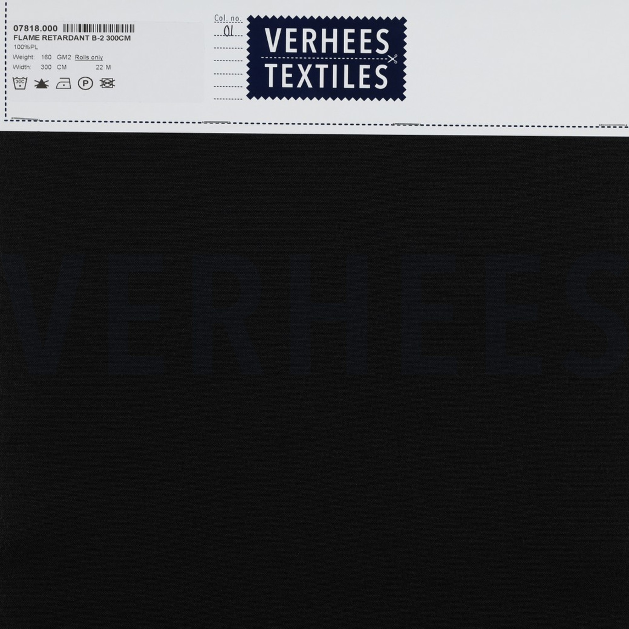 FLAME RETARDANT BI-STRETCH 300CM BLACK (high resolution) #5