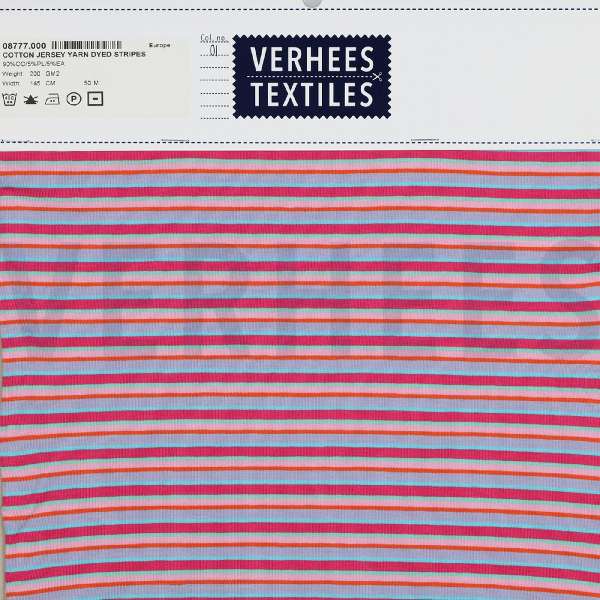 COTTON JERSEY YARN DYED STRIPES MULTICOLOUR (high resolution) #5