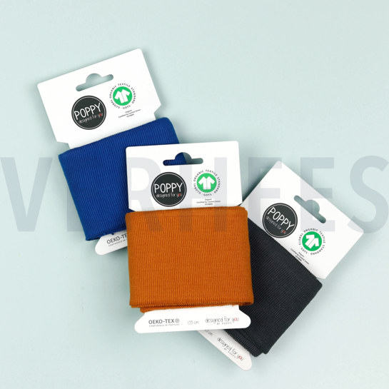 CUFFS GOTS 7CM OLD ROSE #7