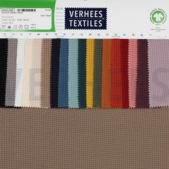 WAFFLE JERSEY GOTS LAVENDER #7