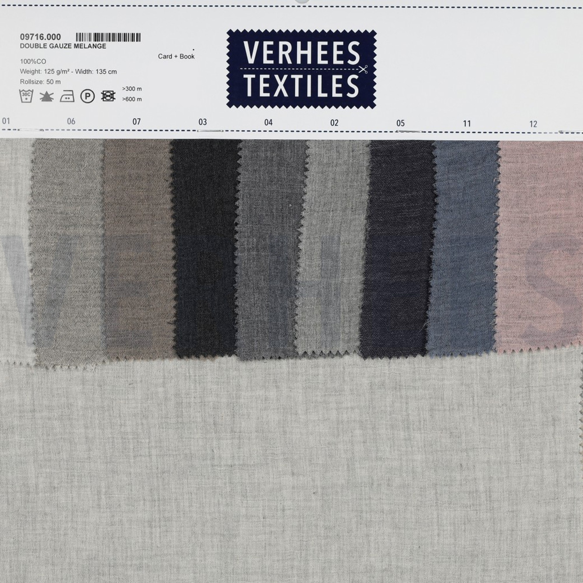 DOUBLE GAUZE MELANGE SAND MELANGE (high resolution) #5