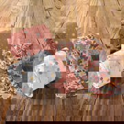 JERSEY GOTS FLOWERS BRIQUE (thumbnail) #5