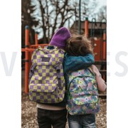 COATED COTTON CHECK YELLOW / PURPLE (thumbnail) #5