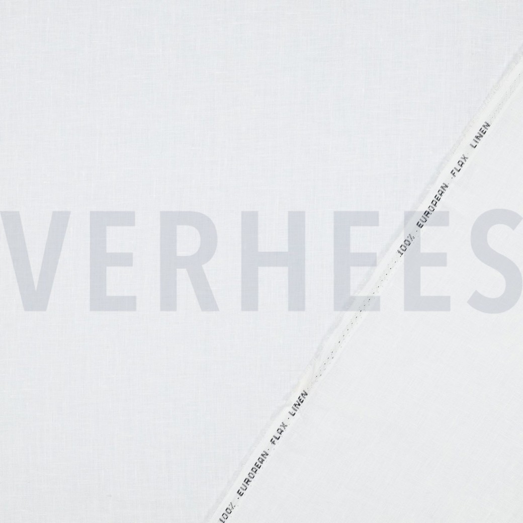 EUROPEAN FLAX LINEN 125 GM2 WHITE #6