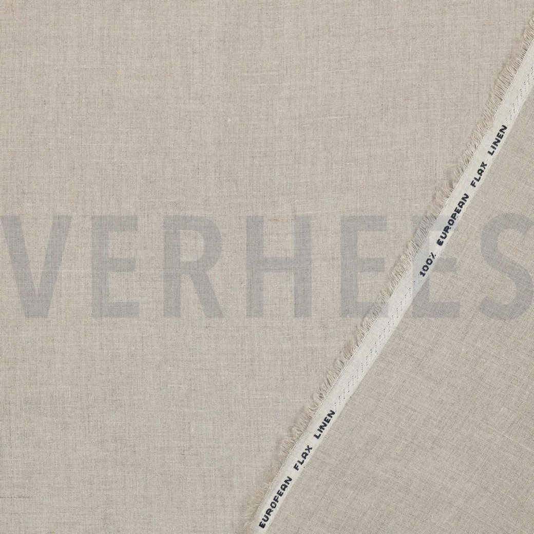 EUROPEAN FLAX LINEN 125 GM2 NATURAL / NATURAL #6