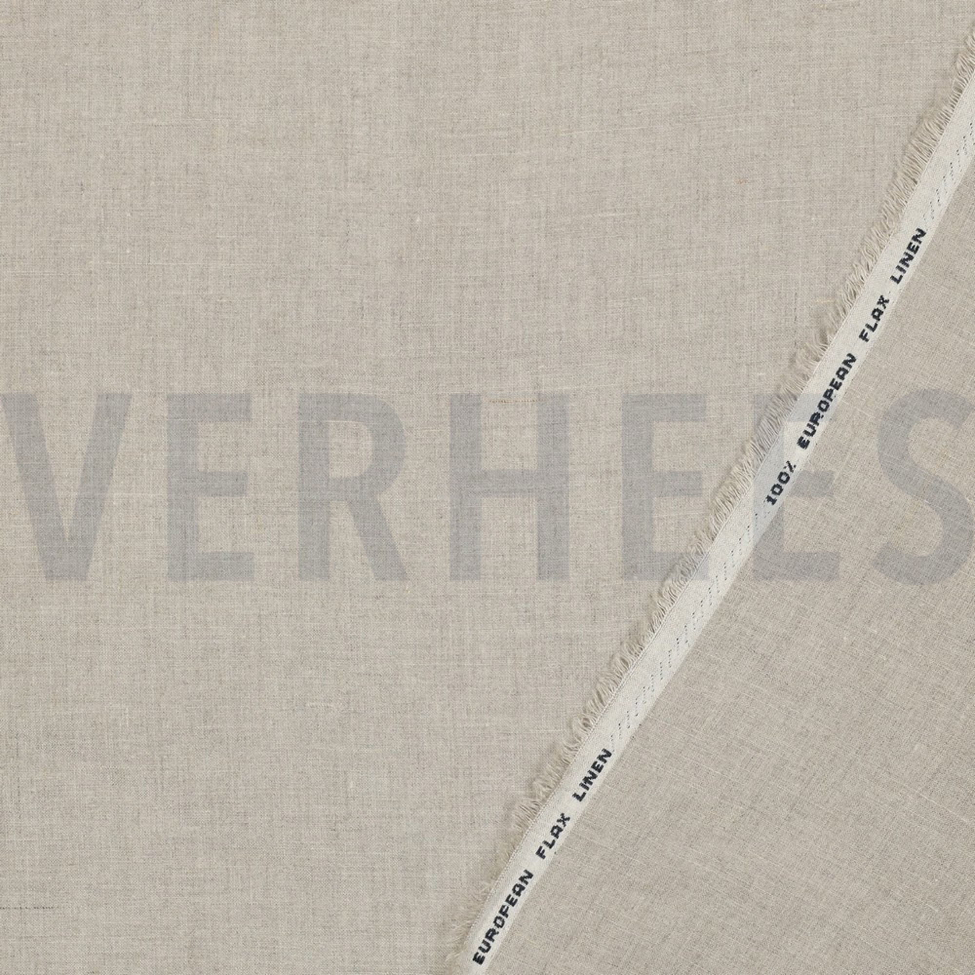 EUROPEAN FLAX LINEN 125 GM2 NATURAL / NATURAL (high resolution) #6