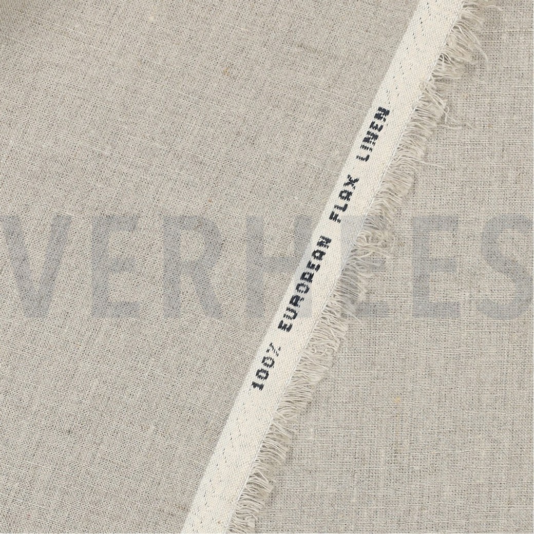 EUROPEAN FLAX LINEN 170 GM2 NATURAL / NATURAL #6