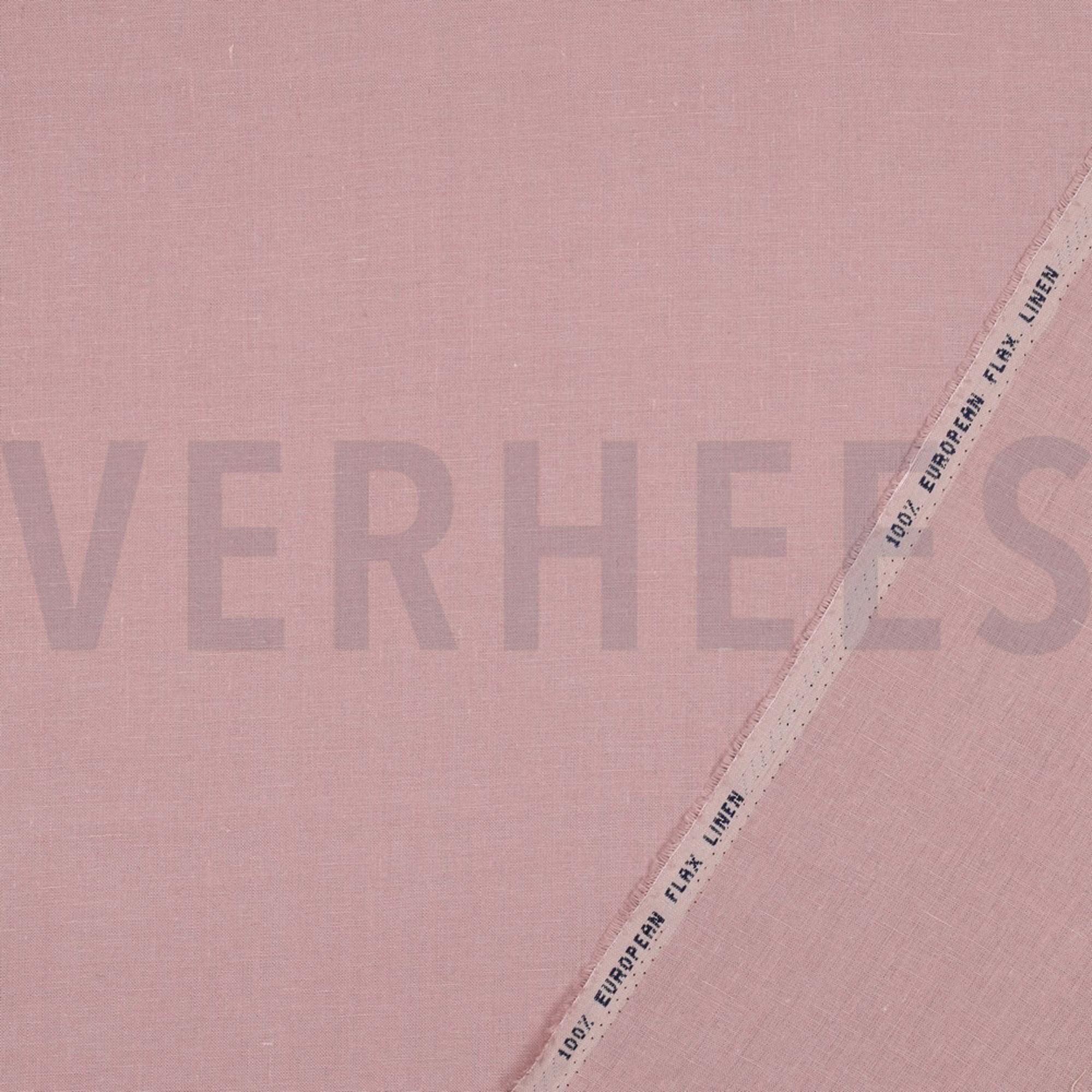 EUROPEAN FLAX LINEN 170 GM2 VINTAGE ROSE (high resolution) #6