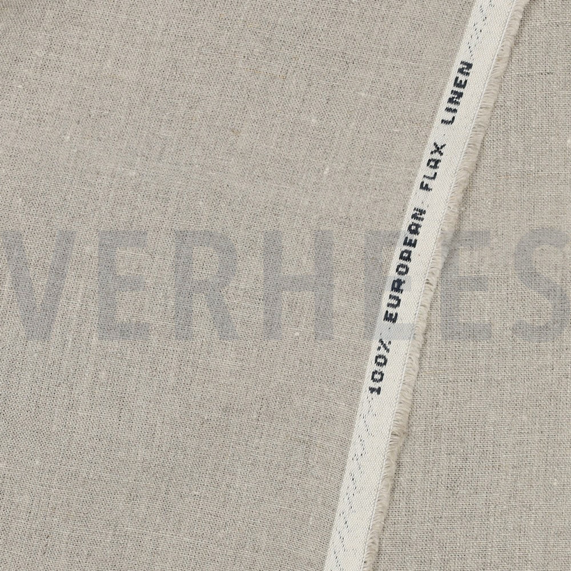 EUROPEAN FLAX LINEN 220 GM2 NATURAL / NATURAL (high resolution) #6
