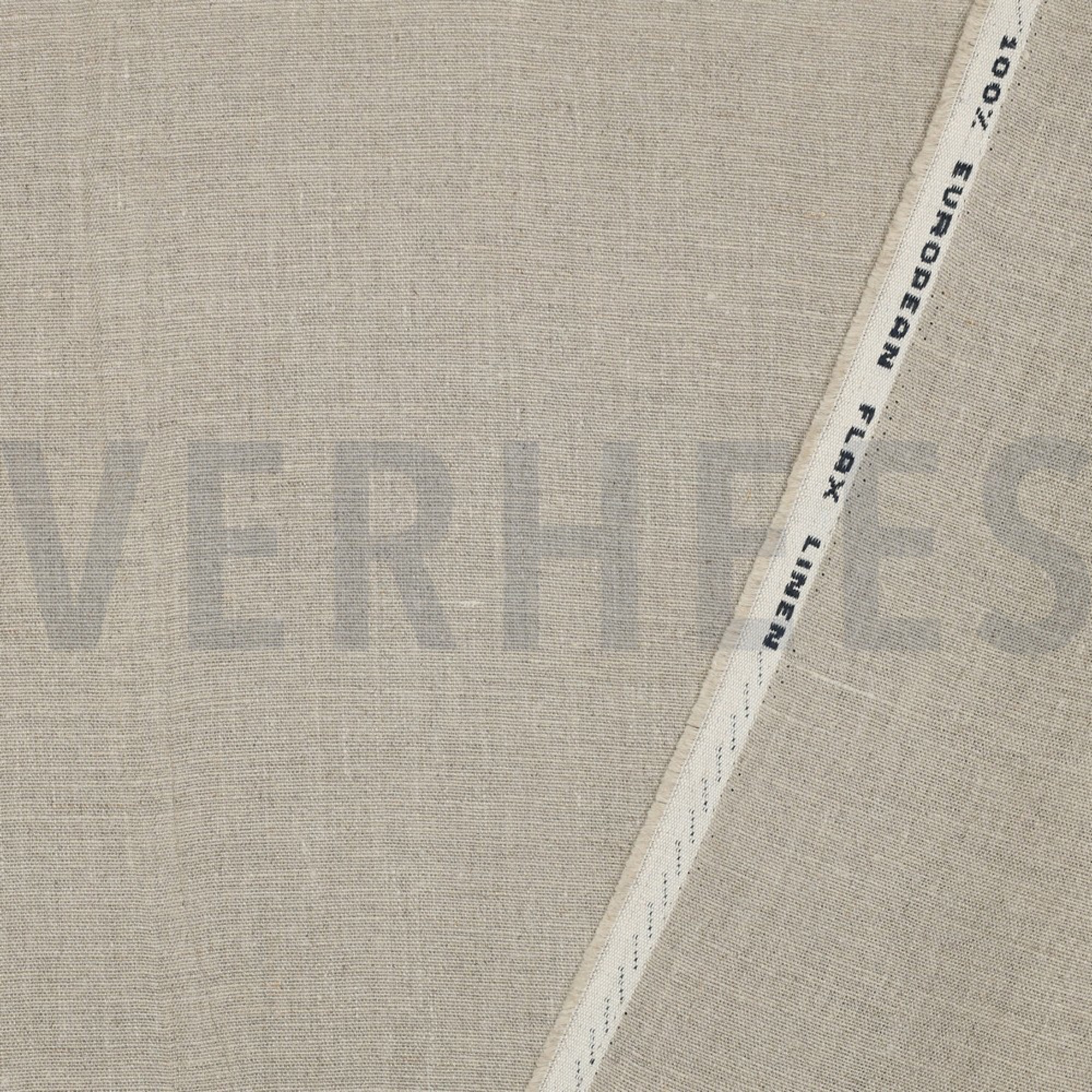 EUROPEAN FLAX LINEN 280 GM2 NATURAL / NATURAL (high resolution) #6
